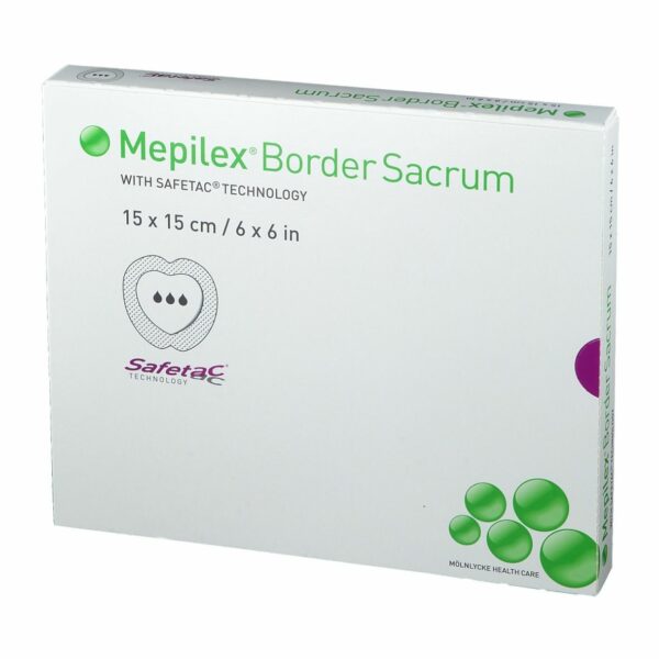 Mepilex Border Sacrum 15x15